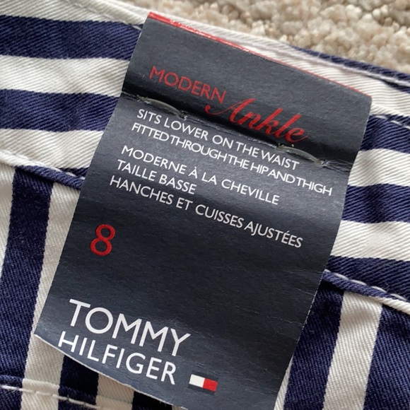Tommy Hilfiger striped ankle pants - Picture 3 of 3